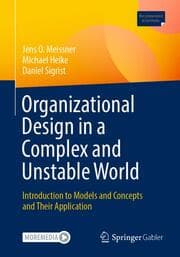 Cover von Organizational Design in a Complex and Unstable World