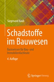 Cover von Schadstoffe im Bauwesen