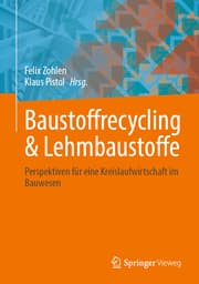 Cover von Baustoffrecycling & Lehmbaustoffe