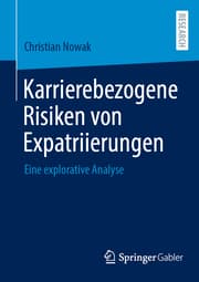 Cover von Karrierebezogene Risiken von Expatriierungen