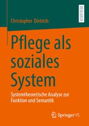 Cover von Pflege als soziales System
