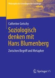 Cover von Soziologisch denken mit Hans Blumenberg