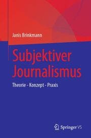 Cover von Subjektiver Journalismus