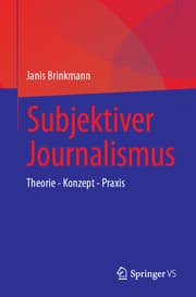 Cover von Subjektiver Journalismus