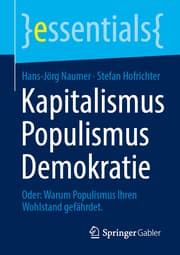 Cover von Kapitalismus Populismus Demokratie