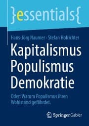 Cover von Kapitalismus Populismus Demokratie