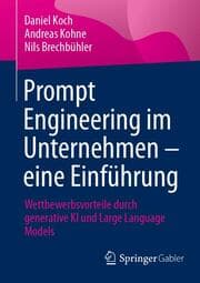 Cover von Prompt Engineering im Unternehmen - eine Einführung