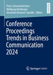 Cover von Conference Proceedings Trends in Business Communication 2024