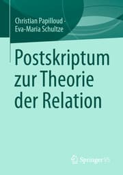 Cover von Postskriptum zur Theorie der Relation
