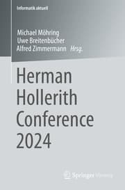 Cover von Herman Hollerith Conference 2024