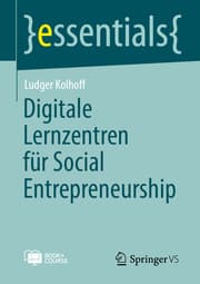 Cover von Digitale Lernzentren für Social Entrepreneurship 
