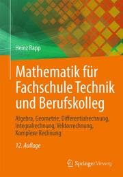 Cover von Mathematik für Fachschule Technik und Berufskolleg