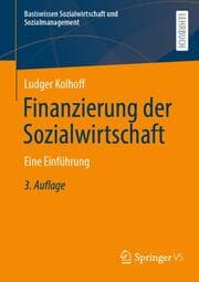 Cover von Finanzierung der Sozialwirtschaft