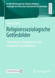 Cover von Religionssoziologische Gottesbilder