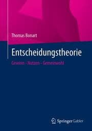 Cover von Entscheidungstheorie