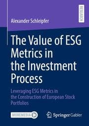 Cover von The Value of ESG Metrics in the Investment Process