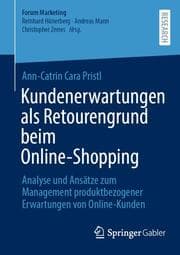 Cover von Kundenerwartungen als Retourengrund beim Online-Shopping