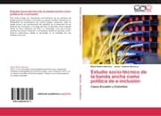 Cover von Estudio socio-técnico de la banda ancha como política de e-inclusión