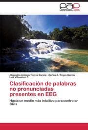 Cover von Clasificación de palabras no pronunciadas presentes en EEG