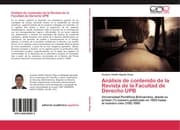 Cover von Análisis de contenido de la Revista de la Facultad de Derecho UPB