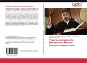 Cover von Tópicos actuales de Derecho en México
