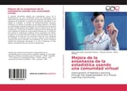 Cover von Mejora de la enseñanza de la estadística usando una comunidad virtual
