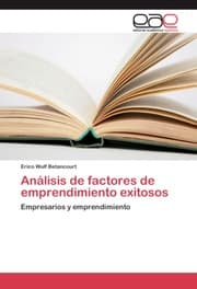 Cover von Análisis de factores de emprendimiento exitosos