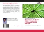 Cover von Obtención de Ácido Cítrico Mediante Fermentación de Melaza