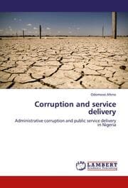 Cover von Corruption and service delivery