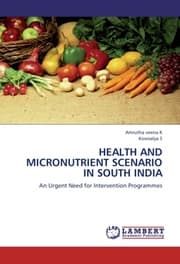 Cover von HEALTH AND MICRONUTRIENT SCENARIO IN SOUTH INDIA