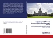 Cover von Expansion of Private Universities in Sub-Saharan Africa