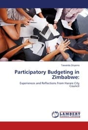 Cover von Participatory Budgeting in Zimbabwe: