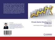 Cover von Private Sector Development in Bhutan