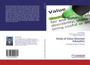 Cover von Study of Value Oriented Education