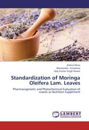 Cover von Standardization of Moringa Oleifera Lam.Leaves
