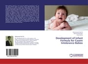 Cover von Development of Infant Formula for Casein Intolerance Babies