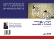 Cover von Determinants of Funding for SME Growth & Development in Botswana