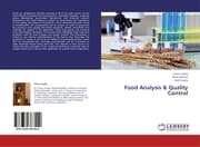 Cover von Food Analysis & Quality Control