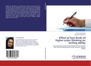 Cover von Effect of two kinds of higher order thinking on writing ability