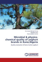 Cover von Microbial & physico-chemical quality of yoghurt brands in Kano, Nigeria