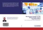 Cover von Biochemical studies of the effect of folic acid in hypothyroidism