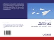 Cover von Adult Literacy in Meghalaya, India