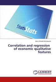 Cover von Correlation and regression of economic qualitative features