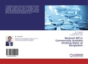 Cover von Bacterial SPP in Commercially Available Drinking Water of Bangladesh