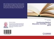 Cover von Continuing Medical Education Activities - Iraq 2013