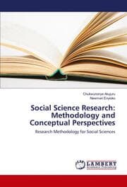 Cover von Social Science Research: Methodology and Conceptual Perspectives