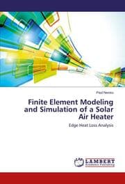 Cover von Finite Element Modeling and Simulation of a Solar Air Heater