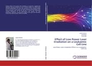 Cover von Effect of Low Power Laser Irradiation on a Leukaemic Cell Line