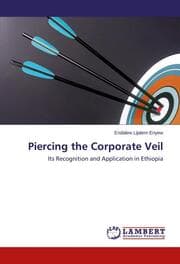 Cover von Piercing the Corporate Veil