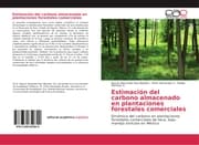 Cover von Estimación del carbono almacenado en plantaciones forestales comerciales